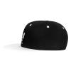 Bearded Dragon Snapback Hat Men Women Fashion Hip Hop Style Contrast Color Flat Bill Hat White view 3
