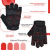 Seibertron T.H.F.I.G Tactical Gloves - Anti-Vibration, Super Grip, Flexible Rubber Protection for Outdoor Activities Black XXS view 3