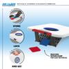 Wild Sports NCAA Wisconsin Badgers Pro Football All-Weather Cornhole Set - Travel Bean Bag Toss Set Includes 8 Bean Bags view 4