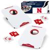 Wild Sports NCAA Nebraska Cornhuskers Pro Football All-Weather Cornhole Set - Travel Bean Bag Toss Set Includes 8 Bean Bags view 1