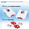 Wild Sports NCAA Nebraska Cornhuskers Pro Football All-Weather Cornhole Set - Travel Bean Bag Toss Set Includes 8 Bean Bags view 2