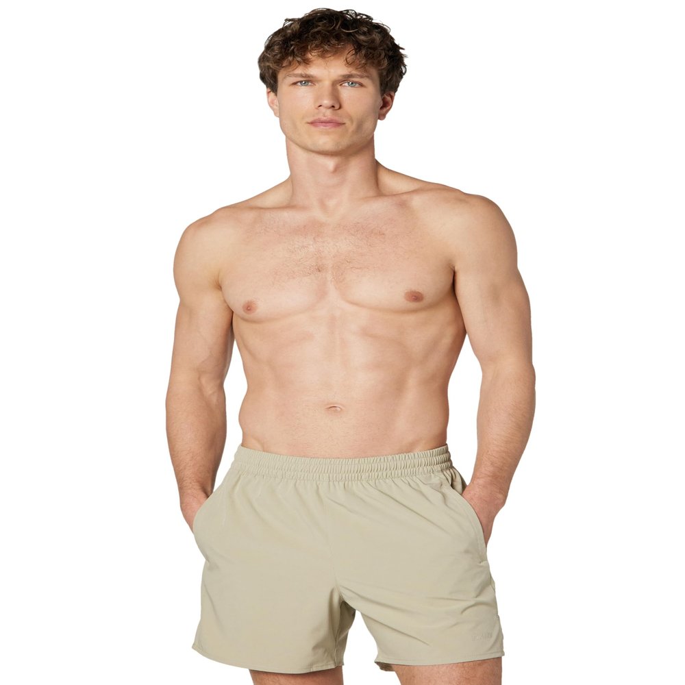 DKNY Men's Swim Swim Trunk,Tan,XX-Large