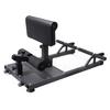 OCKULT Sissy Squat Machine Multi-Function Folded Sissy Squat Bench for Home Gym Workout Station Leg Exercise Machine, 110*50cm, Black view 1
