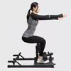 OCKULT Sissy Squat Machine Multi-Function Folded Sissy Squat Bench for Home Gym Workout Station Leg Exercise Machine, 110*50cm, Black view 2