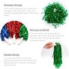 6 Pieces Pom Poms Cheerleading, Cheerleader Pom Poms Hand Flowers with Handle for Children Adults Sports Meeting Sports Competition Holiday Celebration view 3