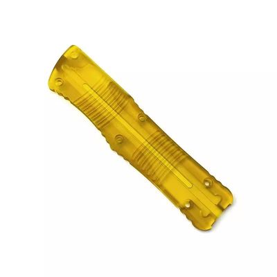 1PC Acrylic Scales Handle Fits for Microtech Combat Troodon, Custom Handle Patch DIY Replacement Accessories (Size : D)