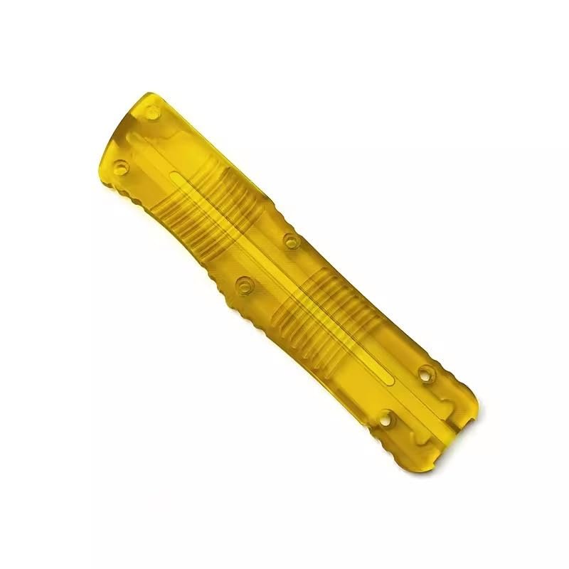 1PC Acrylic Scales Handle Fits for Microtech Combat Troodon, Custom Handle Patch DIY Replacement Accessories (Size : D)