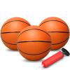 Mini Basketball Hoop + 3PACK 7'' Replacement Balls Kit view 1