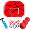 Mini Basketball Hoop + 3PACK 7'' Replacement Balls Kit view 2
