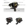 Spinning Reel, High Speed Metal Construction with 3.9:1 Gear Ratio, Fishing Reel 8.25lbs Smooth Drag Force, Saltwater Freshwater Compatibility for Anglers Beginners Professionals Shore Boat Fishing view 3