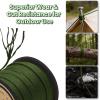 9KM DWLIFE Camo Green Kevlar Cord 150lb/100ft High Strength, Ultralight, Abrasion Resistance for Trip Wire, Saw, Model Rocket, Hammock Tarp Ridgeline, Tactical Survival for Outdoor view 3