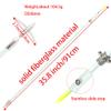 3/6 Pack Green Luminated Fiberglass Bowfishing Arrow Glow in Dark 33 inches Archery Bowfishing Arrows with Broadheads and Safty Slides for Compound Bow Recurve Bow Fishing Hunting (6 Pack) view 2