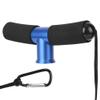 Aluminum Alloy Fishing Fighting Waist Belt Rod Holder, Ergonomic Design for Comfortable Fishing view 4
