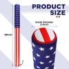 48" USA Boat Trailer Guide Pole Cover- Heavy Duty Neoprene Boat Trailer Capped Guide Protective Cover- 4th of July American Flag Marine Trailer Guide Poles Cover for Sailboat Trailer (Set of 2) view 2
