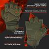 Seibertron Patented S.O.L.A.G 2.0 Half Finger Gloves - Durable Tactical Gloves for Outdoor Activities, Perfect for Sports and Adventure Army Green XS view 4