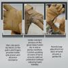 Seibertron Adult Or Youth S.O.L.A.G Sports Outdoor Water Resistant Full Finger Touchscreen Gloves Coyote XXS view 4