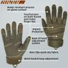 Seibertron Adult Or Youth S.O.L.A.G Sports Outdoor Water Resistant Full Finger Touchscreen Gloves Army Green XS view 3