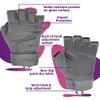 Seibertron S.O.L.A.G Youth Women Men Unisex XXS to XXL Fingerless/Half Finger Sports Outdoor Tactical Gloves Grey XXL view 3