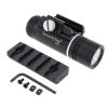 SecurityIng 320LM Compact Rail Mounted Light, IPX8 Waterproof Mini Tactical Flashlight with Adjustable Mount for Standard Picatinny Rails view 1