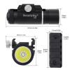 SecurityIng 320LM Compact Rail Mounted Light, IPX8 Waterproof Mini Tactical Flashlight with Adjustable Mount for Standard Picatinny Rails view 2
