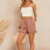 QWENTMTNTY Womens Shorts Plus Size Summer Bottoms for Women Hawaiian Print Dresses for Women Women Capri Pants Printed Jeans view 4