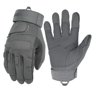 Seibertron Adult Or Youth S.O.L.A.G Sports Outdoor Water Resistant Full Finger Touchscreen Gloves Grey M