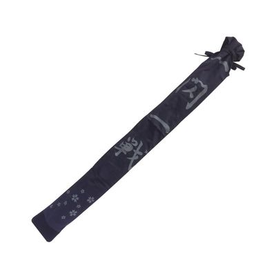 EKENDOCOM Kenshin Cotton Shinai Bag for 3 shinais with shoulder strap 100% cotton kendo shinai case with Cotton inner layer, Navy
