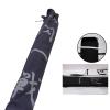 EKENDOCOM Kenshin Cotton Shinai Bag for 3 shinais with shoulder strap 100% cotton kendo shinai case with Cotton inner layer, Navy view 2