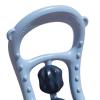 DYNWAVE Circles Workout Wheel Multifunctional Pilates Ring Training Circle Training Resistance, Fitness Training Equipment, Blue view 3
