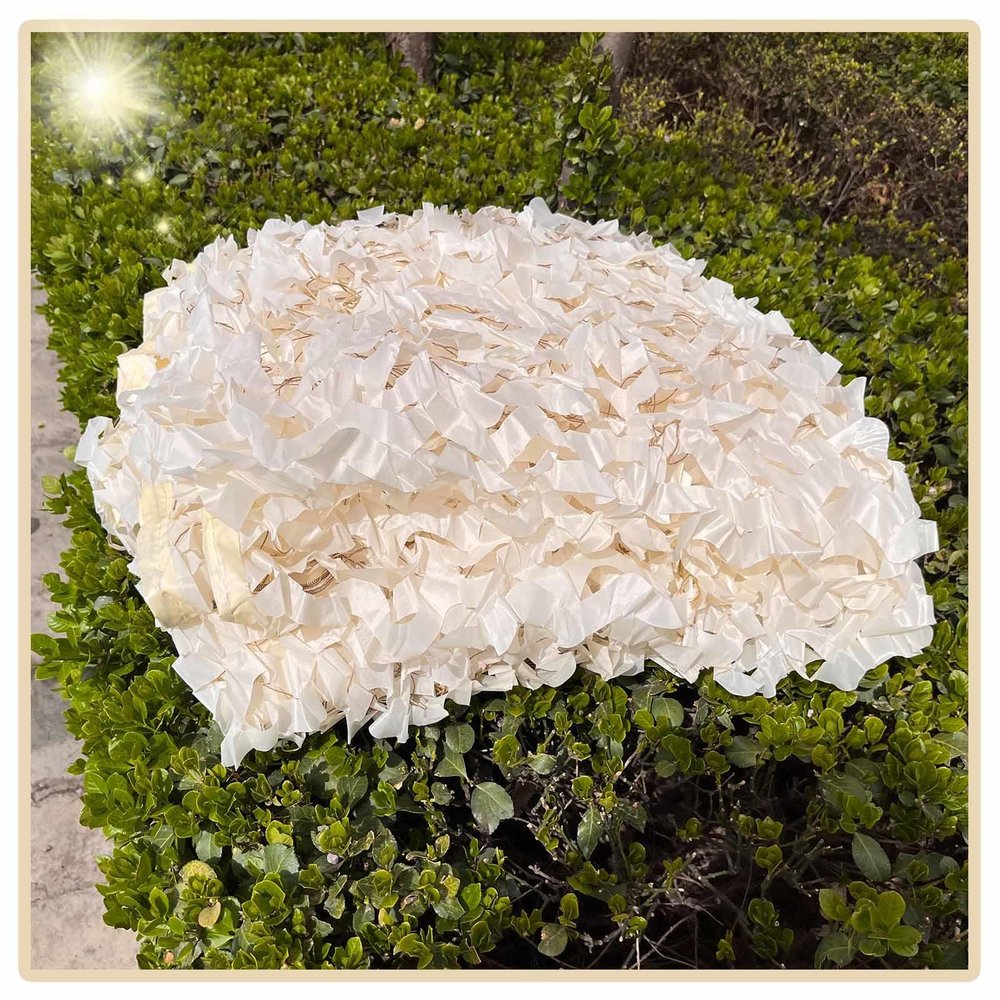 Suwooy Reinforced Camouflage Netting,Camouflage Shade Net Beige,Camping,Hunting,Army,Party Decoration,Military Camo Netting 23m 24m 33m 35m 44m 45m 46m 55m,Car Cover,Beige-210m(6.6 * 32.8ft)