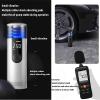 Balloon Pump Electric Pump for Inflatables Airbed Pump Inflatable Pump Air Mattress Small Wireless with Plug Car Bikes Intelligent Digital Display Cordless Rechargeable Portable (Black,6.5x21CM) view 2