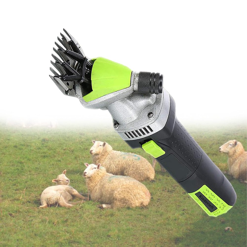 Kindevieft Electric Sheep Shears, 850w Professional Sheep Shearing Clippers, Pet Farm Supplies for Shaving Fur Wool in Sheep, Goats, Cattle and Farm Livestock
