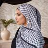 RLLJS Wome Headscarf Chiffon Print Long Muslim Hijab Modest Prayer Eid Hijabs Shawl Long Djellaba Prayer Garment Ramadan view 3