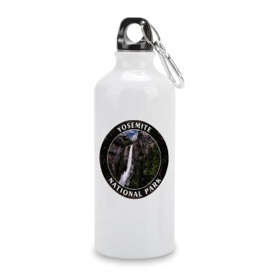 COCOKEN Yosemite National Park 14oz Vacuum Insulated Sports Water Bottle National Parks Water Bottle For Riding Camping Sports Workouts And Outdoor Sports Bottle