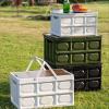 NZYMEIGU Camping storage box, outdoor multi-functional foldable camping lunch box, car sorting storage box portable view 4