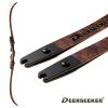 Deerseeker Archery ILF Recurve Limbs with Woograin Finish Laminated Recurve Limbs Short, Medium, Long Size for Traditional Competition Tournament 20-60lbs66" view 3