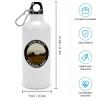COCOKEN Grand Teton National Park 14oz Vacuum Insulated Sports Water Bottle Modern Cityscape Water Bottle For Riding Camping Sports Workouts And Outdoor Sports Bottle view 2