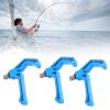 Yuecoom Fishing Rod Rest, Big Opening Plastic Flexible Fishing Support Holder Fish Rod Rest Gripper for Fishing Tool Accessory(Blue) view 3