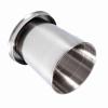 Segutage Stainless Steel Travel Folding Cup, Collapsable Metal Cups, Camp Keychain Retractable Telescopic Collapsibles Cup for Outdoor Traveling Camping Hiking Mountaineering (L) view 4