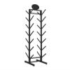 CMYUN Yoga Mat Holder Metal Floor Standing Yoga Mat Stand, Home Gym Office Yoga Mat Storage/Yoga Mat Basket, Dual Rows Hold 14 Pieces of Exercise Equipment (Color : Black) view 2