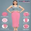 TRENDMALLS Saree Shapewear Petticoat for Women, Cotton Blended, petticoat,Skirts for Women, shape wear dress for saree Rose Pink view 4