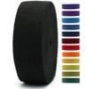 2" & 1.5'' & 1" Cotton Webbing - 5 Yards - 50+ Colors -%100 Natural Cotton - Turkish Woven - 1 Inch 1.5 Inch 2 Inch Black Canvas Webbing for Sewing Straps Bag Climbing Indoors Craft DIY 11514 view 1