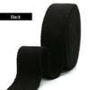 2" & 1.5'' & 1" Cotton Webbing - 5 Yards - 50+ Colors -%100 Natural Cotton - Turkish Woven - 1 Inch 1.5 Inch 2 Inch Black Canvas Webbing for Sewing Straps Bag Climbing Indoors Craft DIY 11514 view 4