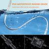 ROLiGHTiC Marine Submersible Boat LED Strip Lights, 66FT IP68 Waterproof Underwater Boat RGB Lights, Boat Deck Light, Under Boat Lights for Night Fishing Pontoon Boats, RF/APP Control view 4