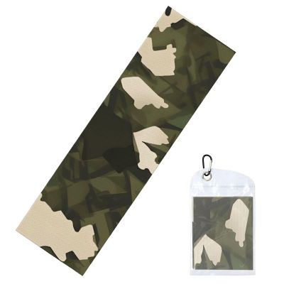 YYHWHJDE Cold Exercise Towel 12x40 in Ice Towel Soft Breathable Chilly Towel for Yoga Sport Running Gym Workout Fitness Army Camouflage Pattern