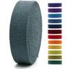 1" & 1.5'' & 2" Cotton Webbing - 5 Yards - 50+ Colors -%100 Natural Cotton - Turkish Woven - Heavy Duty 1 Inch 1.5 Inch 2 Inch Canvas Webbing for Sewing Straps Bag Climbing Indoors Craft DIY 11552 view 1