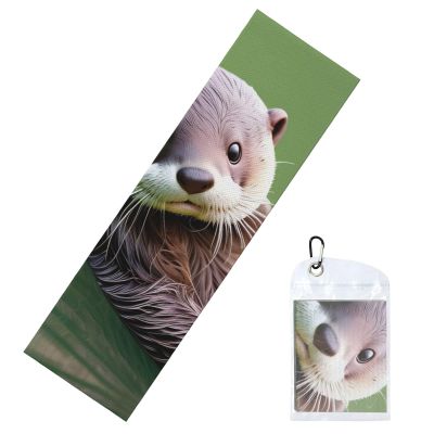 YYHWHJDE Cold Exercise Towel 12x40 in Ice Towel Soft Breathable Chilly Towel for Yoga Sport Running Gym Workout Fitness Cute Otter Pattern