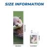 YYHWHJDE Cold Exercise Towel 12x40 in Ice Towel Soft Breathable Chilly Towel for Yoga Sport Running Gym Workout Fitness Cute Otter Pattern view 2