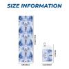 YYHWHJDE Cold Exercise Towel 12x40 in Ice Towel Soft Breathable Chilly Towel for Yoga Sport Running Gym Workout Fitness Supernatural Inspiration Printing, Black view 2