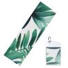 YYHWHJDE Cold Exercise Towel 12x40 in Ice Towel Soft Breathable Chilly Towel for Yoga Sport Running Gym Workout Fitness Tropical Palm Tree Leaves Watercolor Pattern view 1